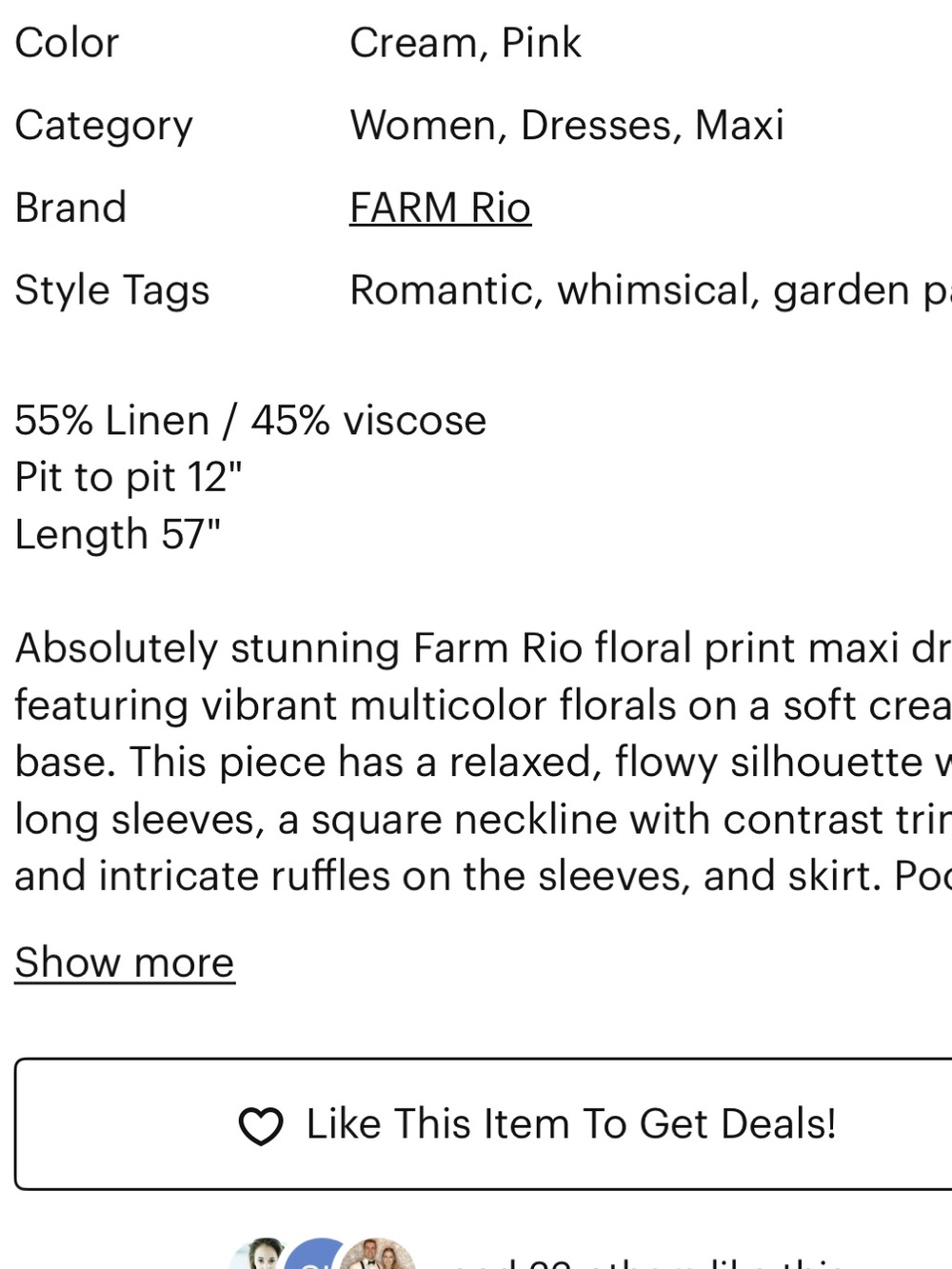 Farm Rio dress - Picture 10 of 10